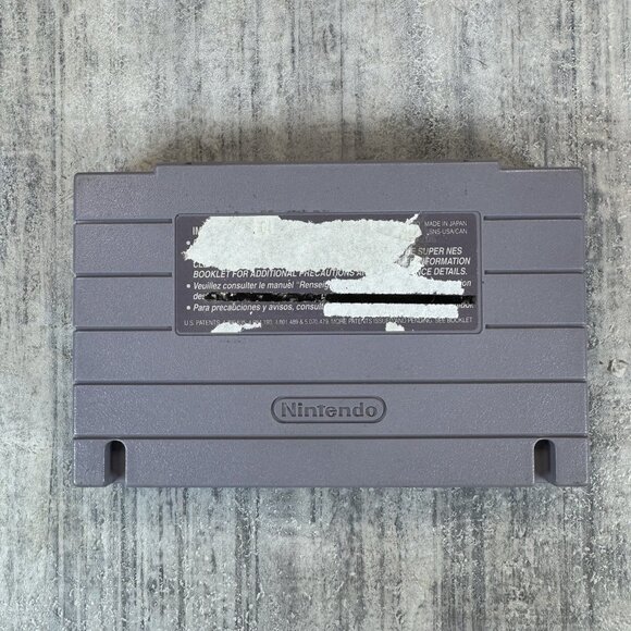 Jimmy Connors Pro Tennis Tour SNES 1994 Authentic, Tested WORKING - Picture 3 of 4